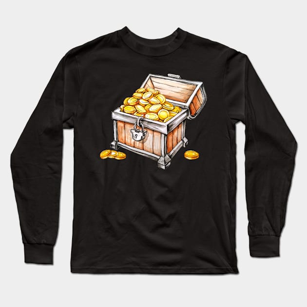 Pot of gold Long Sleeve T-Shirt by WordFandom